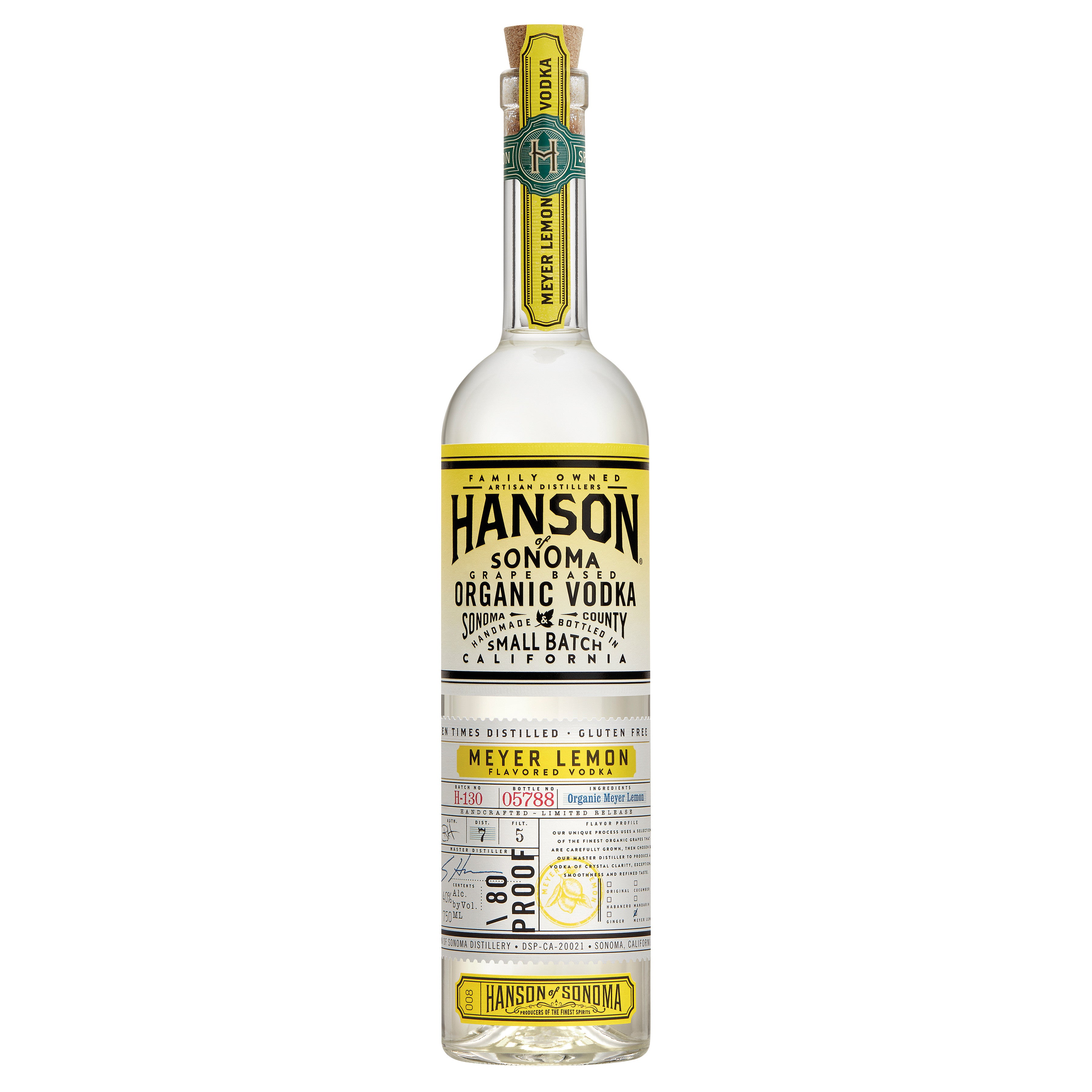 Hanson of Sonoma Meyer Lemon 750 ml - Captain Caskwell