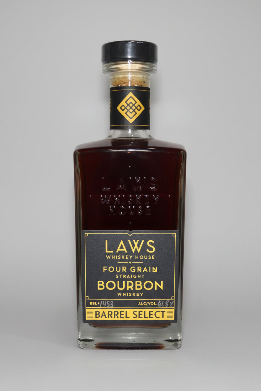 Laws Whiskey House Four Grain Straight Bourbon Barrel #1453 750 ml