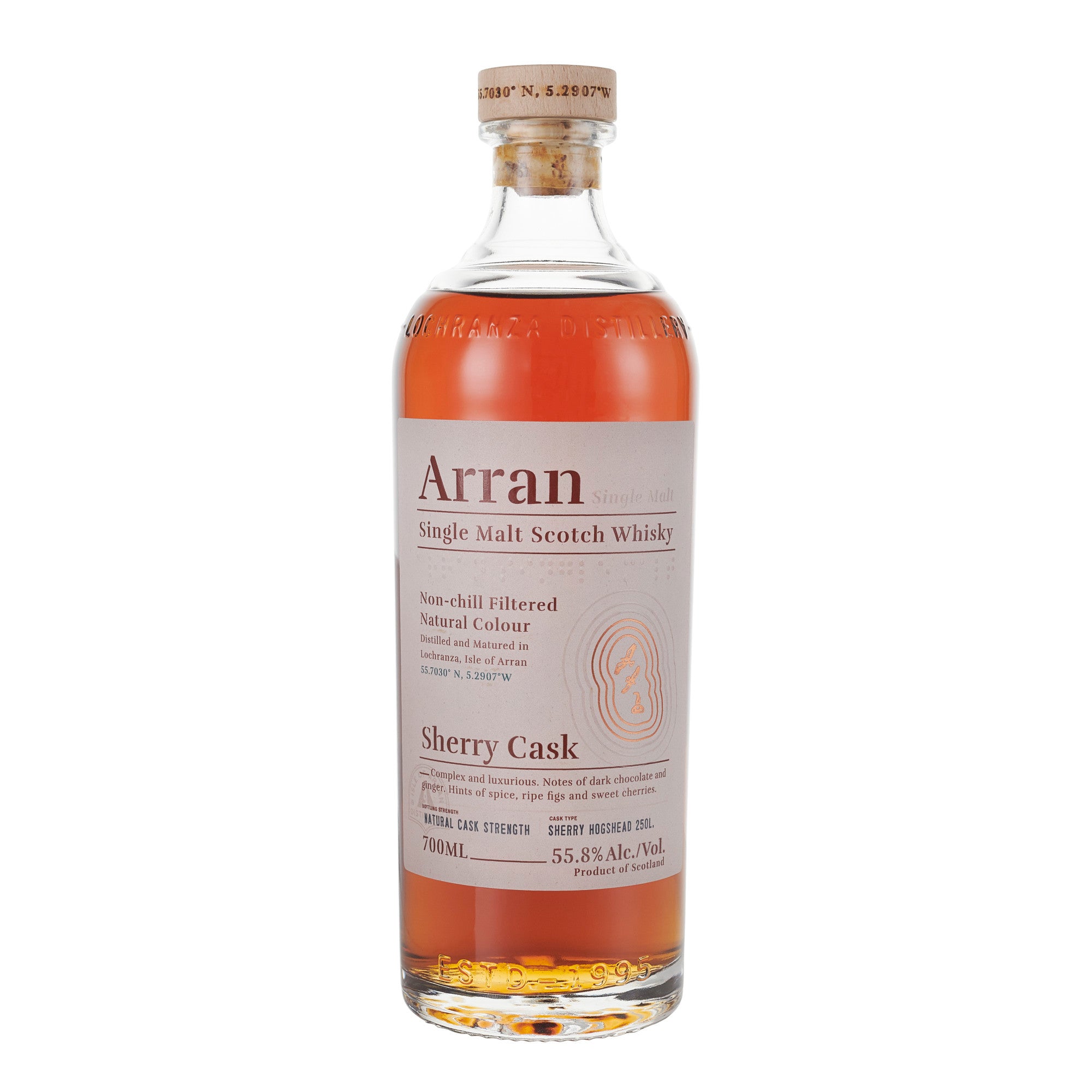 Arran Sherry Cask Single Malt 700ml - Captain Caskwell