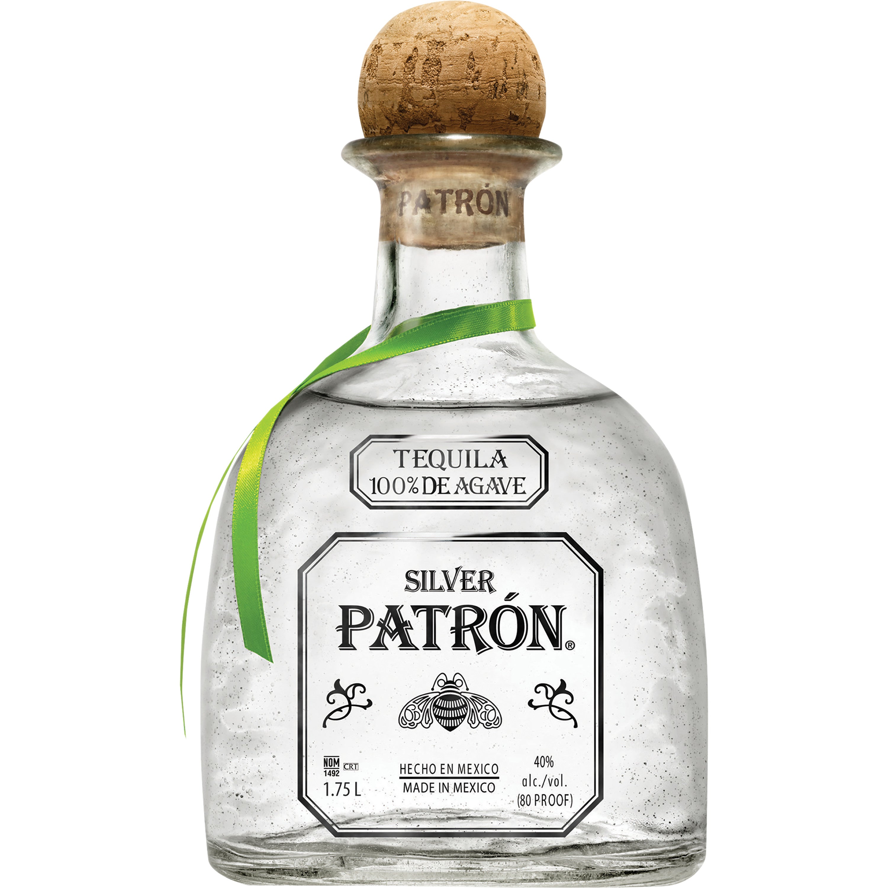 Patron Silver 80 Proof 1.75 L - Captain Caskwell