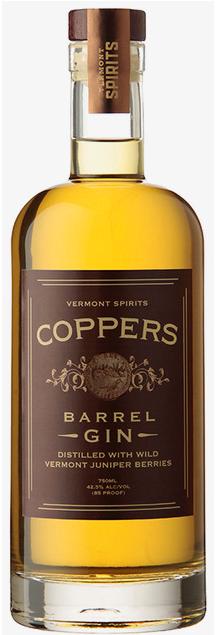 Vermont Spirits Coppers Barrel Gin 750 ml