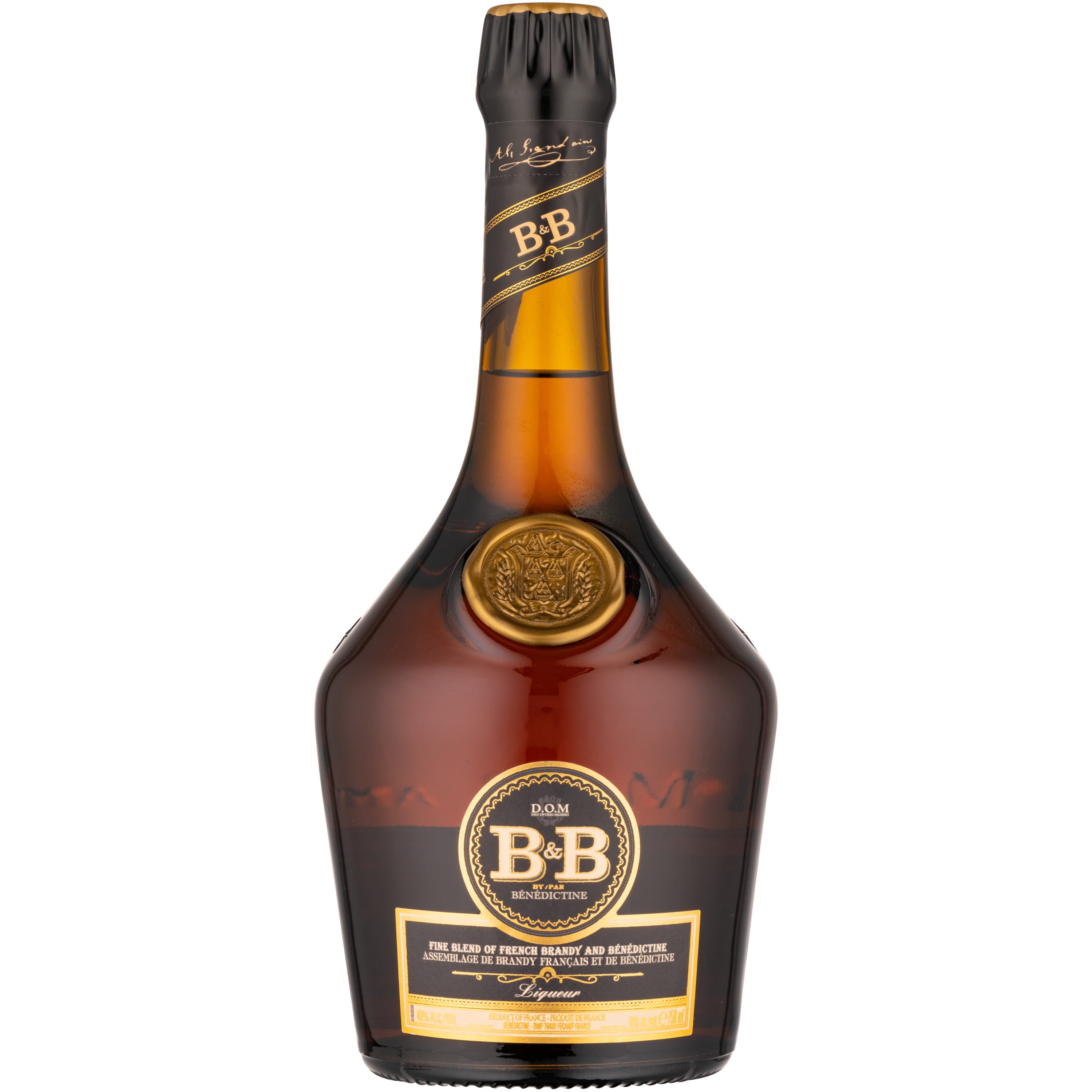 B&B Benedictine Brandy Liqueur 750ml - Captain Caskwell