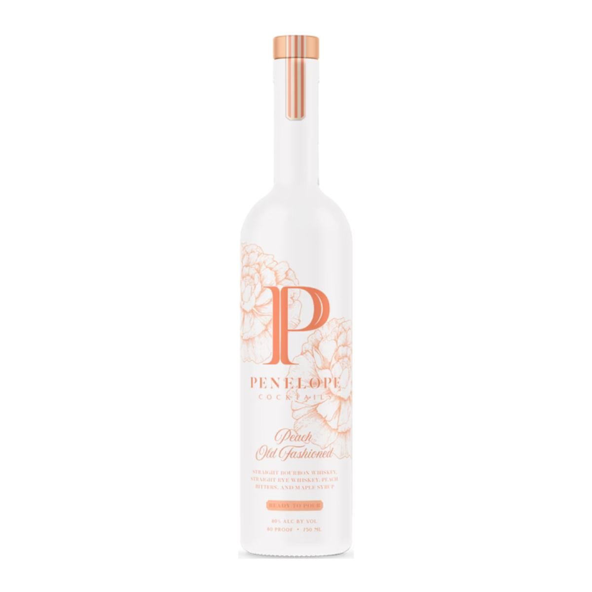 Penelope Peach Old Fashioned Cocktails Ready to Pour 750 ML