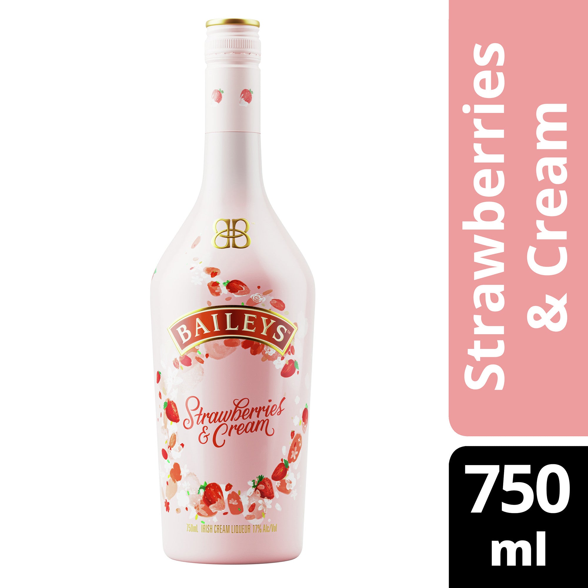 Baileys Strawberries and Cream 750 ml - Captain Caskwell