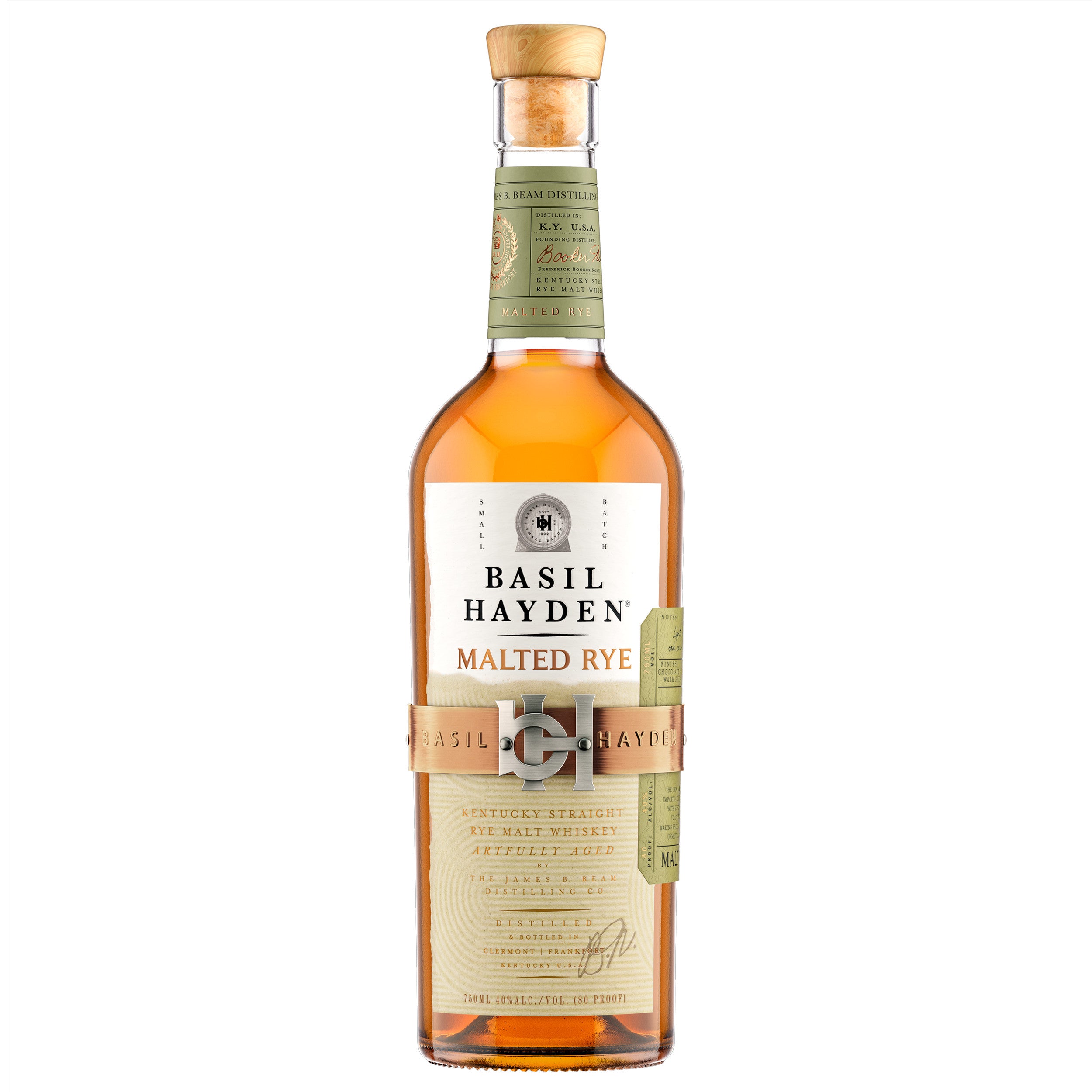 Basil Hayden Malted Rye 750ml - Captain Caskwell