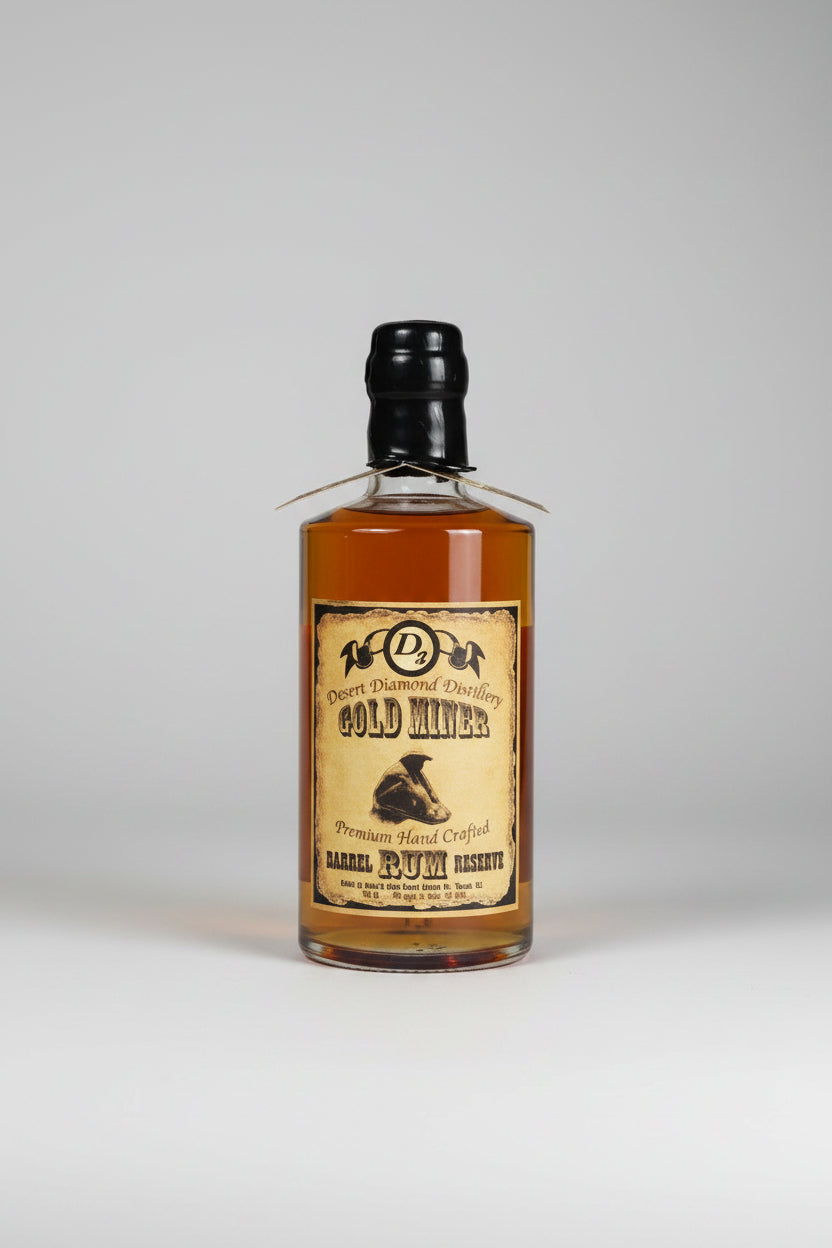 Desert Diamond Distillery Gold Miner Barrel Rum Reserve 750 ML