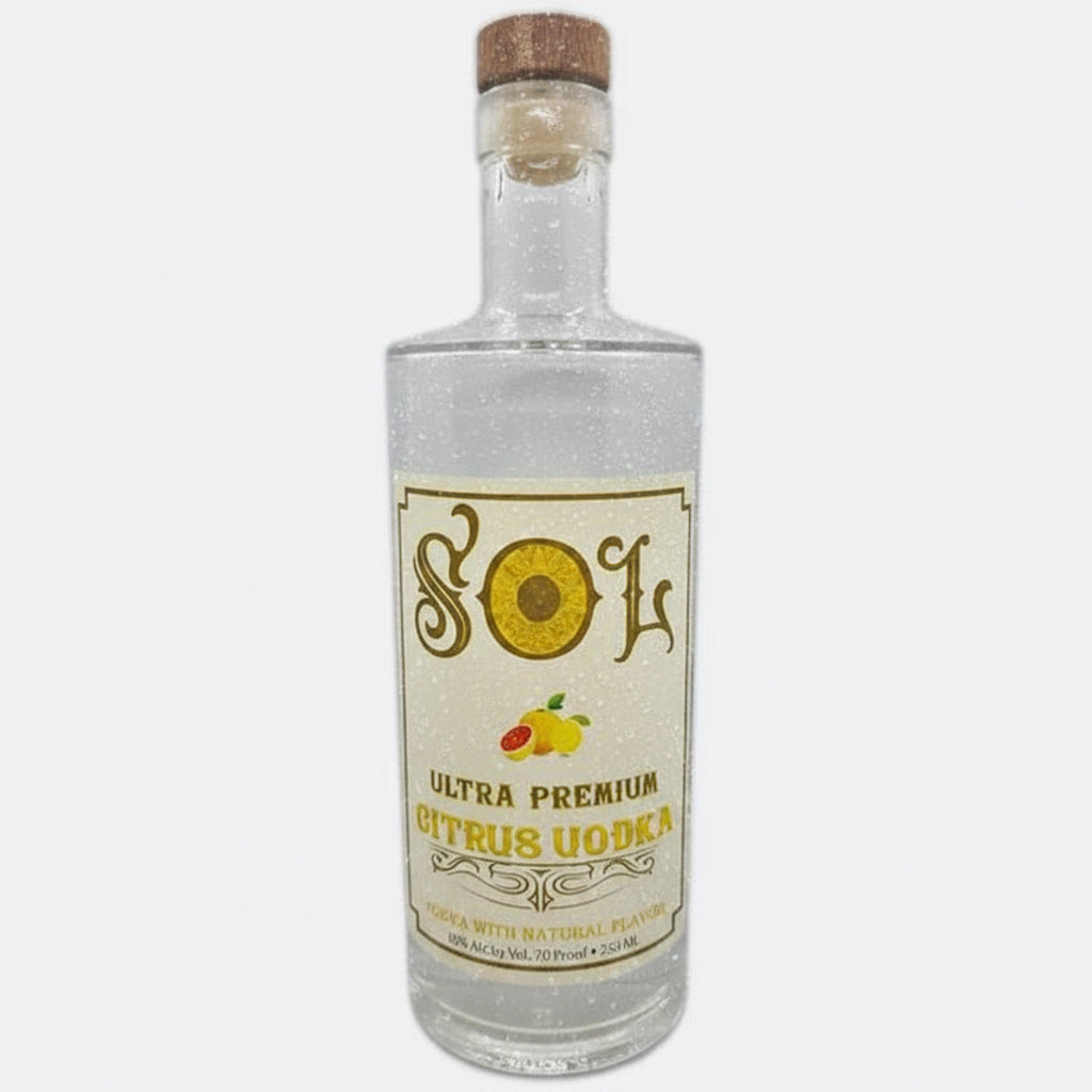 Sol Citrus Vodka 750 ml