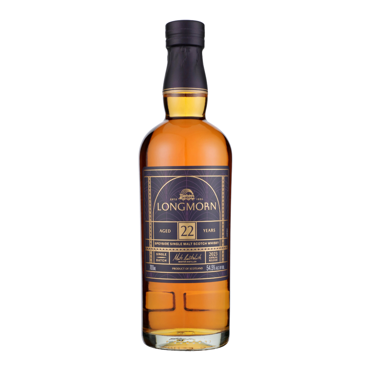 Longmorn Speyside Single Malt Scotch Whiskey 22 year 700ml - Captain Caskwell