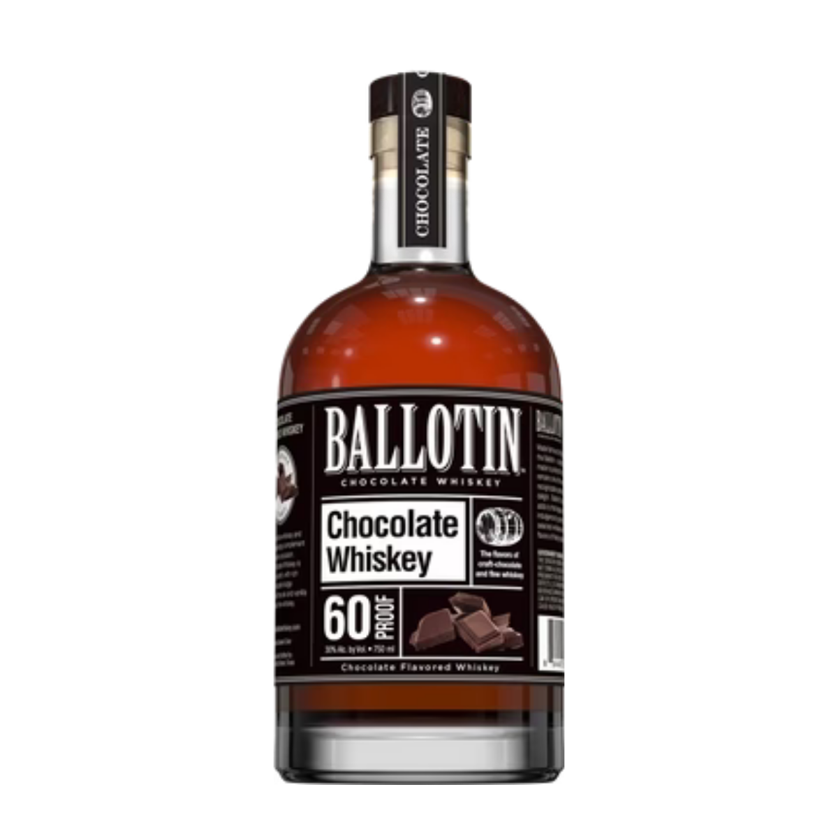 Ballotin Original Chocolate Whiskey 750 ml - Captain Caskwell