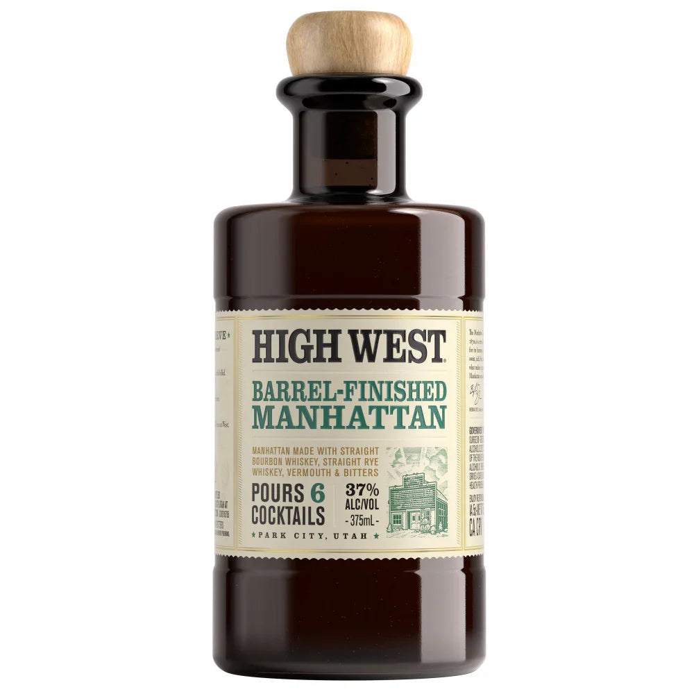 High West Manhattan Barrel Finished Cocktail 375 ML