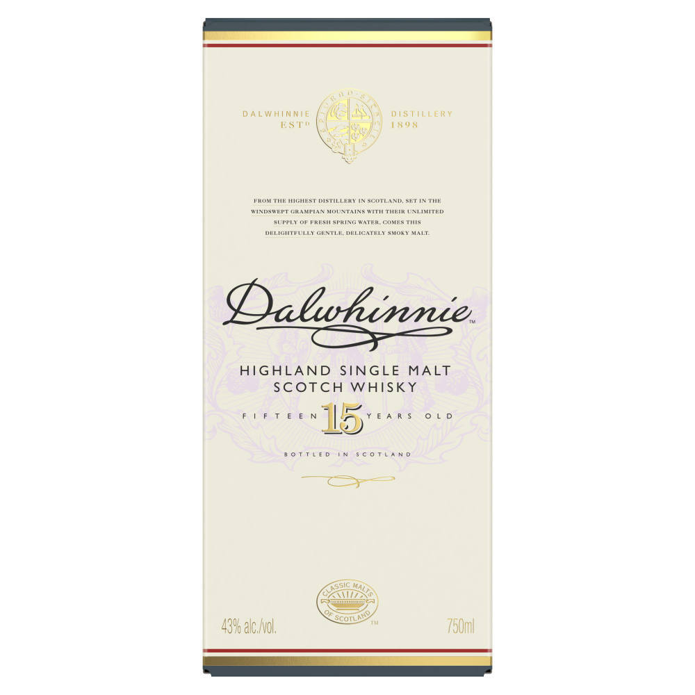 Dalwhinnie 15 Year 750 ml - Captain Caskwell