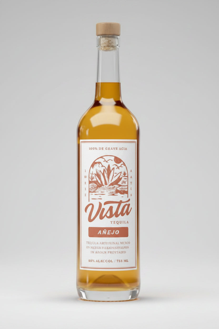 Vista Tequila Añejo 750ml