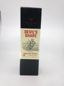 Cutwater Devil's Share Small Batch Single Malt Whiskey 750ml