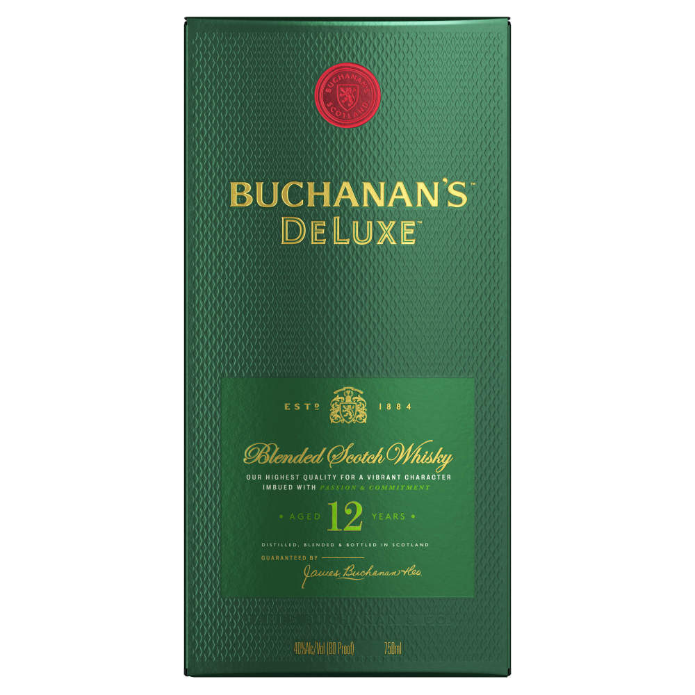 Buchanans Deluxe 12 years 750 ml - Captain Caskwell