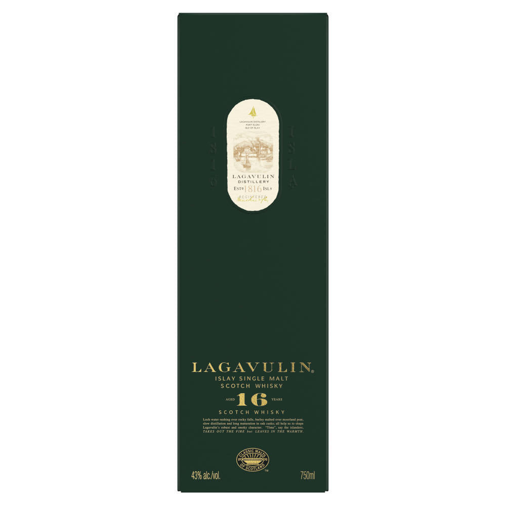 Lagavulin 16 Year Islay Single Malt Scotch 750 ml - Captain Caskwell