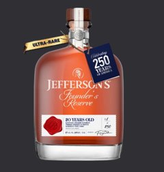 Jefferson's Presidential 250th Edition Bourbon 2026 750 ml