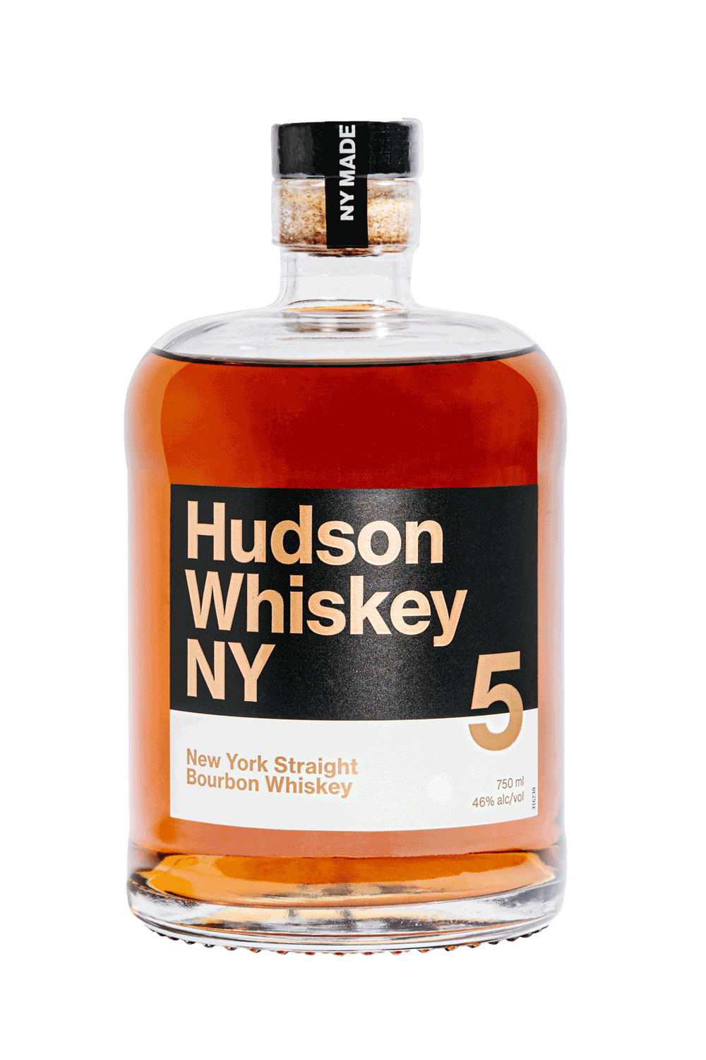 Hudson Whiskey NY 5 Year New York Straight Bourbon Whiskey 750ml - Captain Caskwell