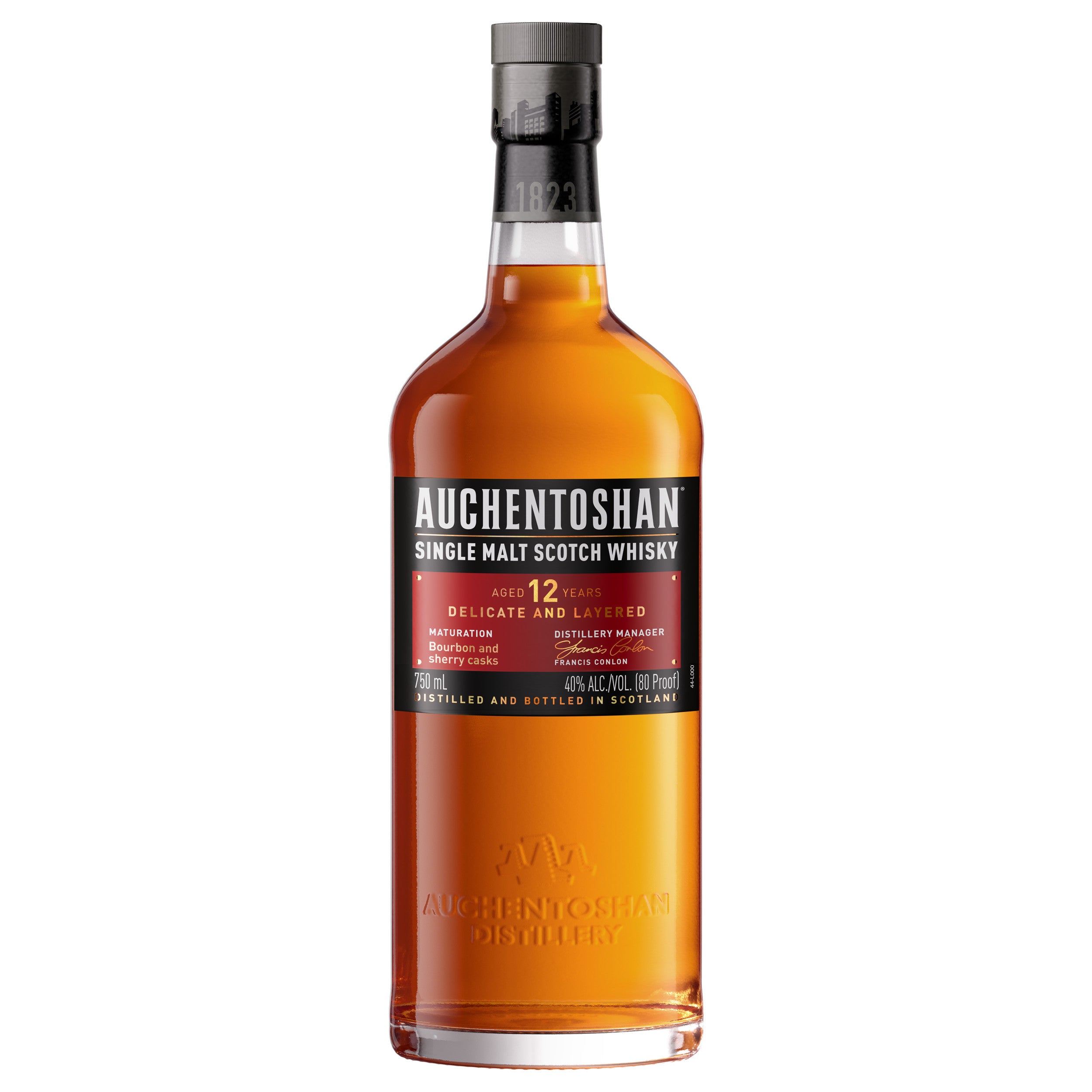 Auchentoshan 12 Year Single Malt Scotch 750 ml - Captain Caskwell