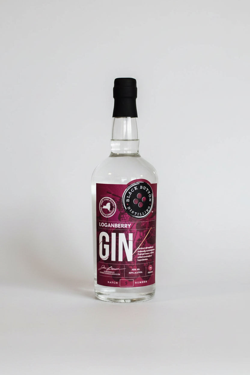 Black Button Black Button Loganberry Gin 750 ml