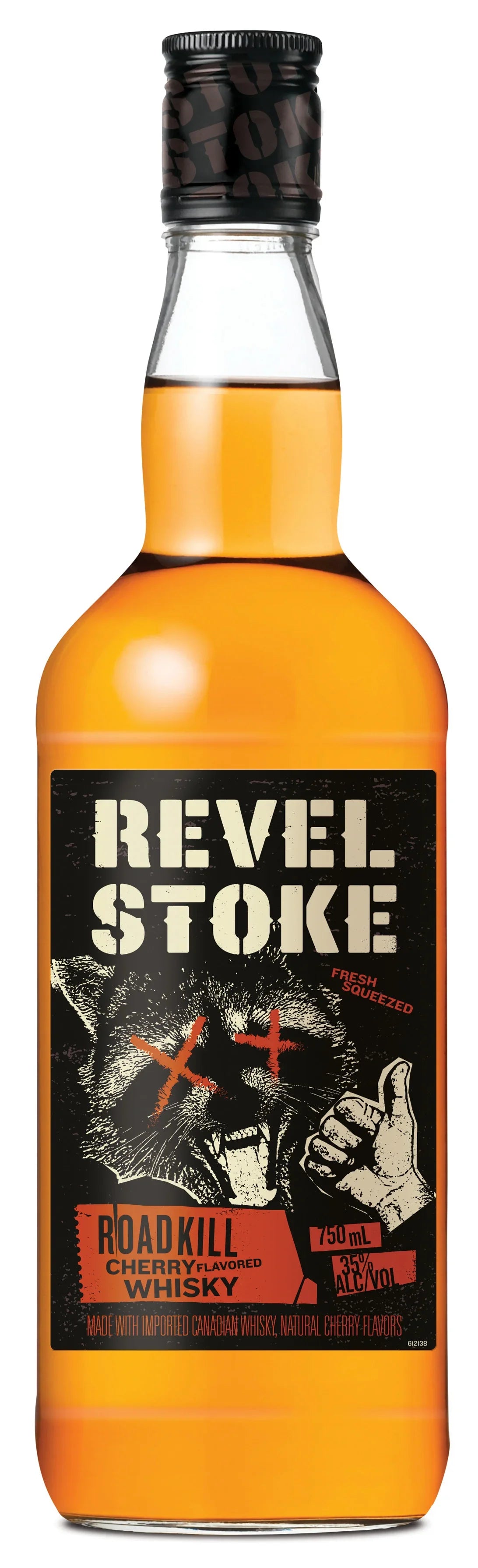 Revel Stoke Cherry Whiskey 750 ml - Captain Caskwell