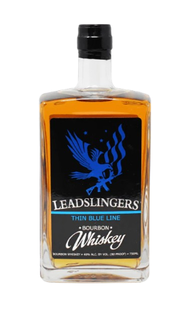 Leadslingers Thin Blue Line Bourbon Whiskey 750 ml - Captain Caskwell