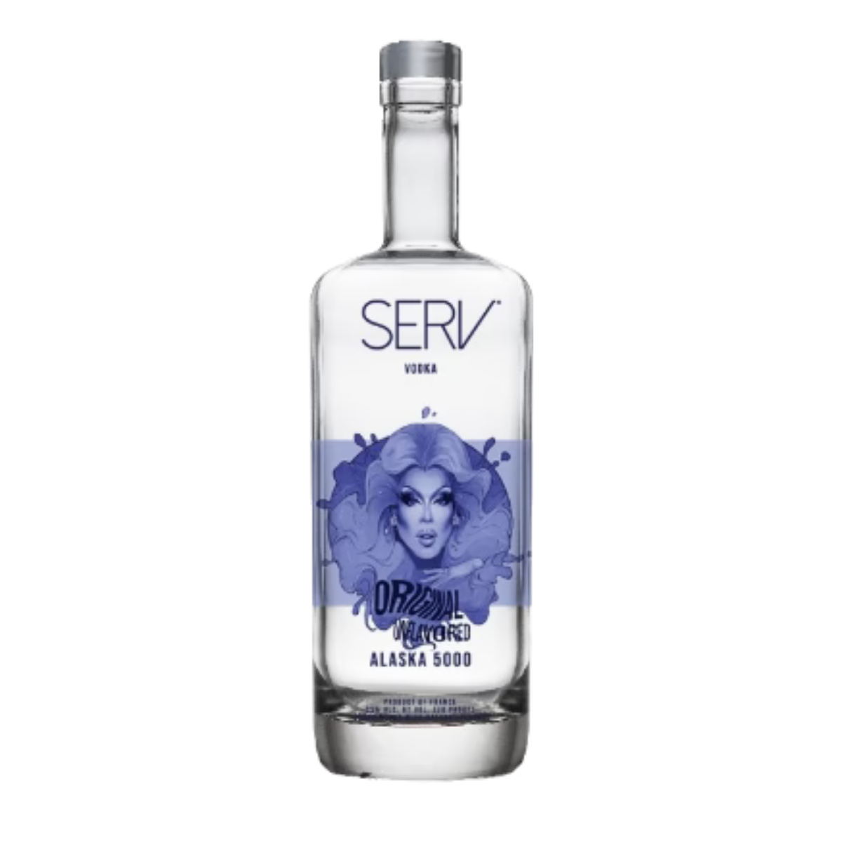 SERV VODKA Original Unflavored Alaska 5000 750 ml - Captain Caskwell