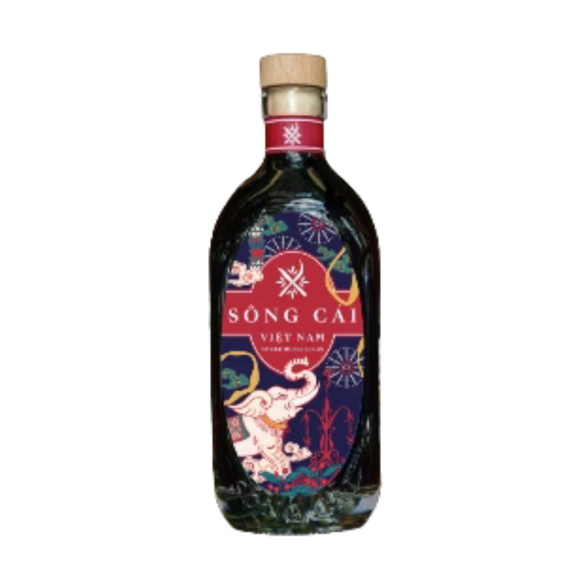 Song Cai Vietnam Spiced Roselle Gin 700ml - Captain Caskwell