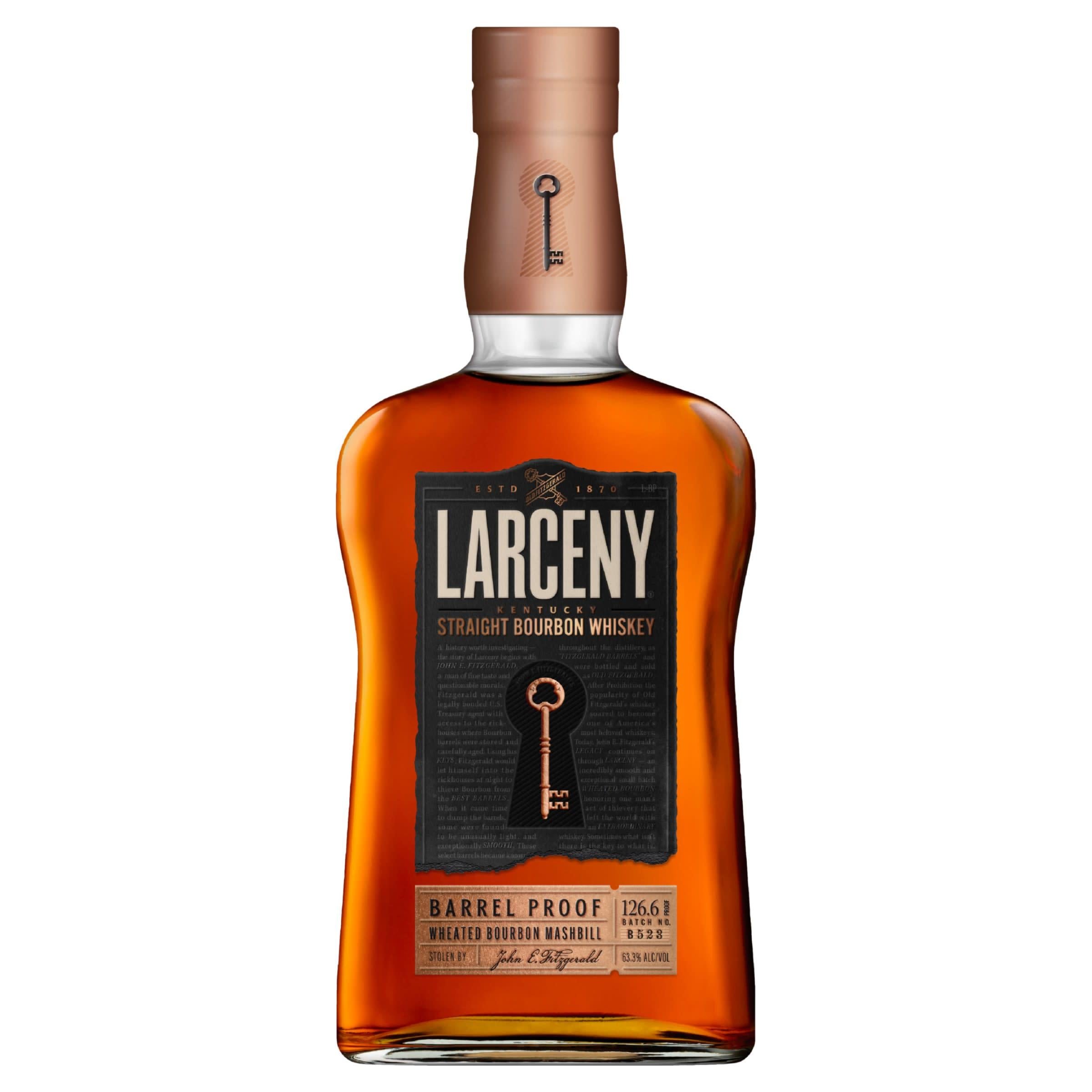 Larceny Kentucky Straight Bourbon Whiskey Barrel Proof Batch B525 750 ml - Captain Caskwell