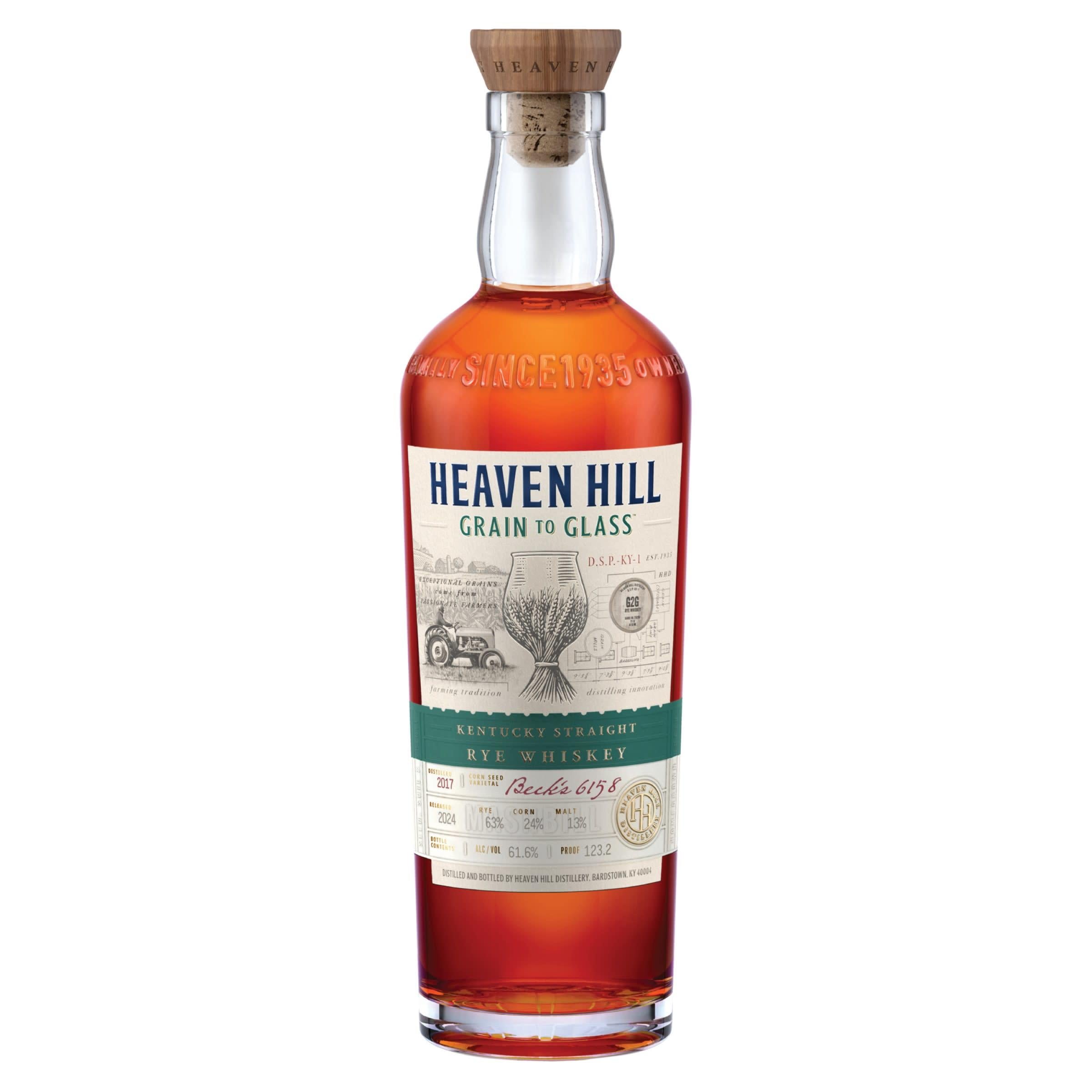 Heaven Hill Kentucky Straight Rye 700 ml - Captain Caskwell