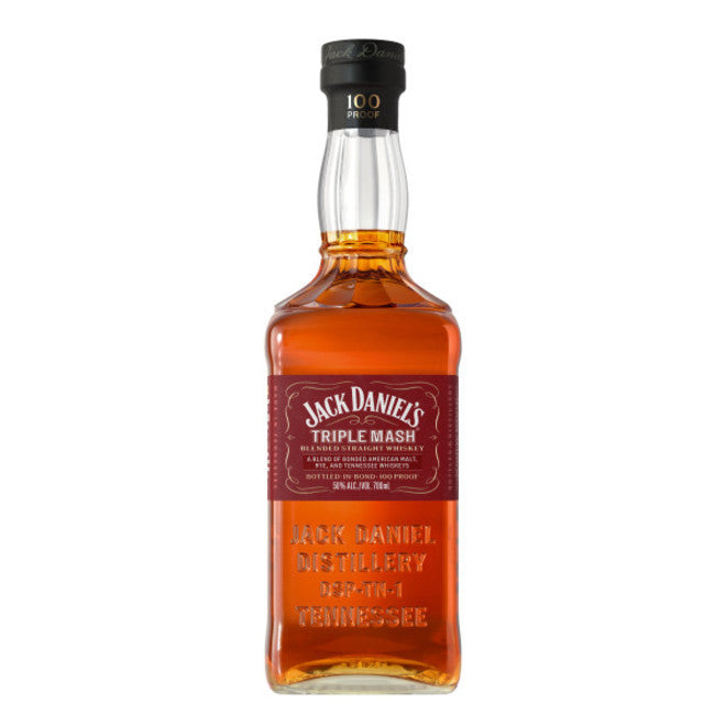 Jack Daniels Triple Mash Blended Straight Whiskey Bottled in Bond 700ml - Captain Caskwell