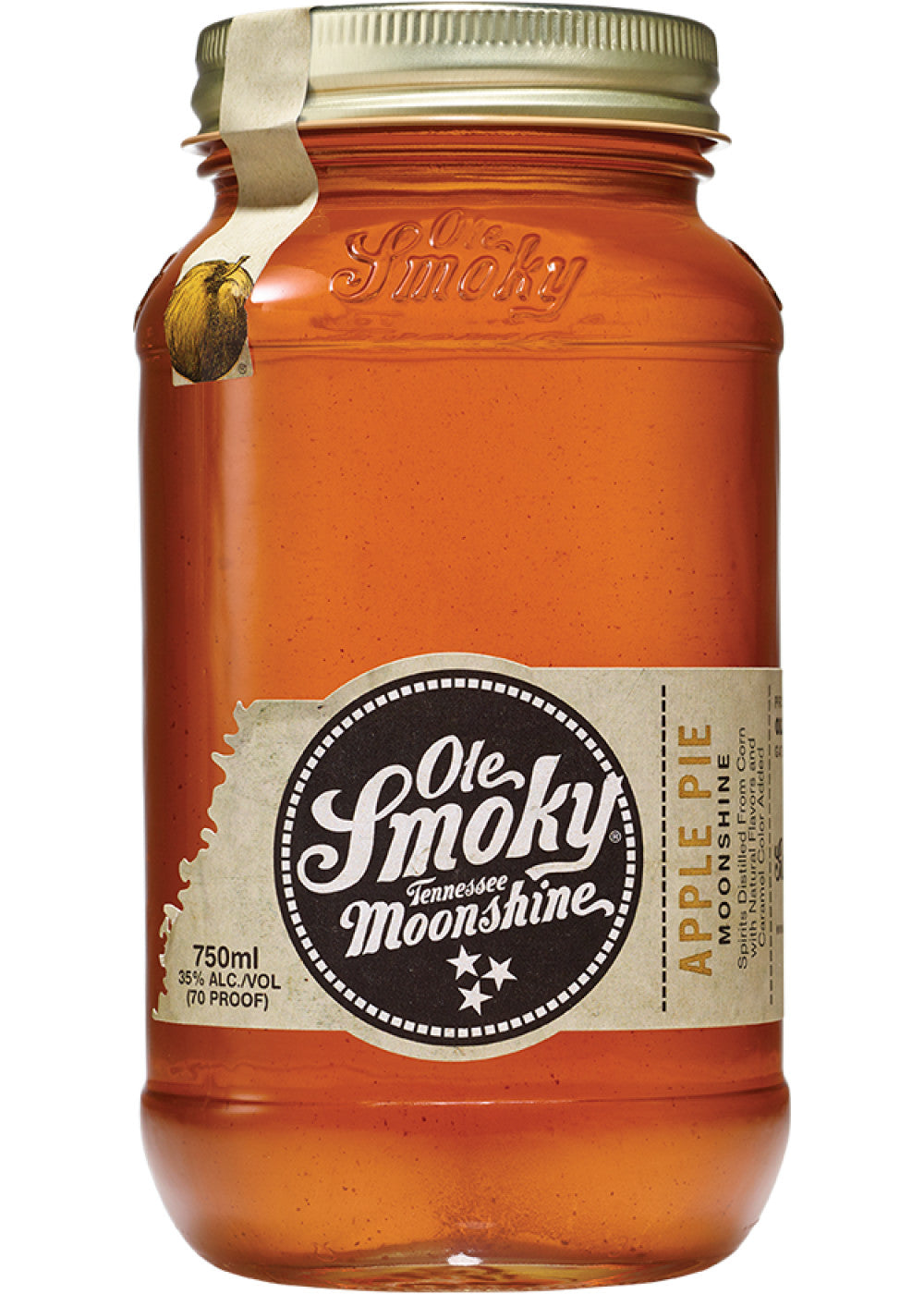 Ole Smoky Tennesse Apple Pie Moonshine 750 ml - Captain Caskwell