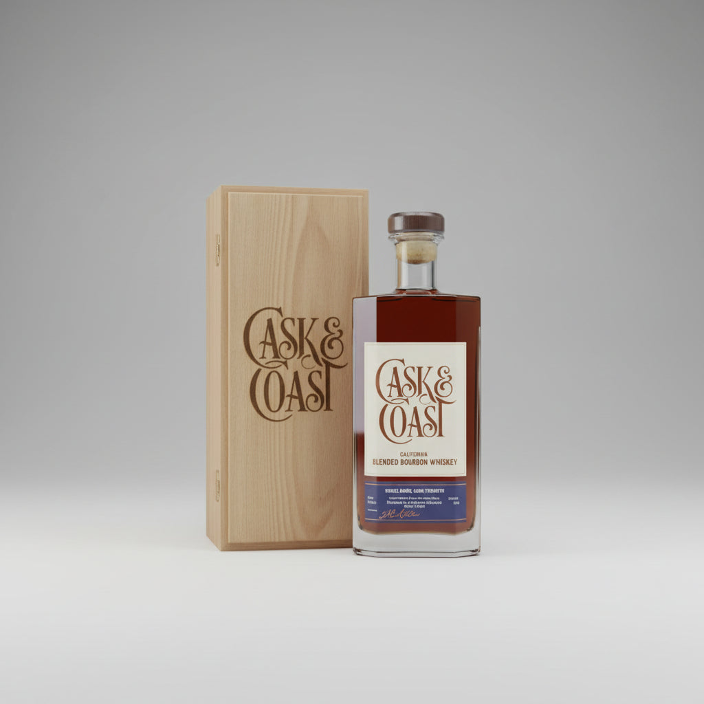 Cask and Coast Limited Edition Single Barrel Cask Strength California Bourbon 750 ml