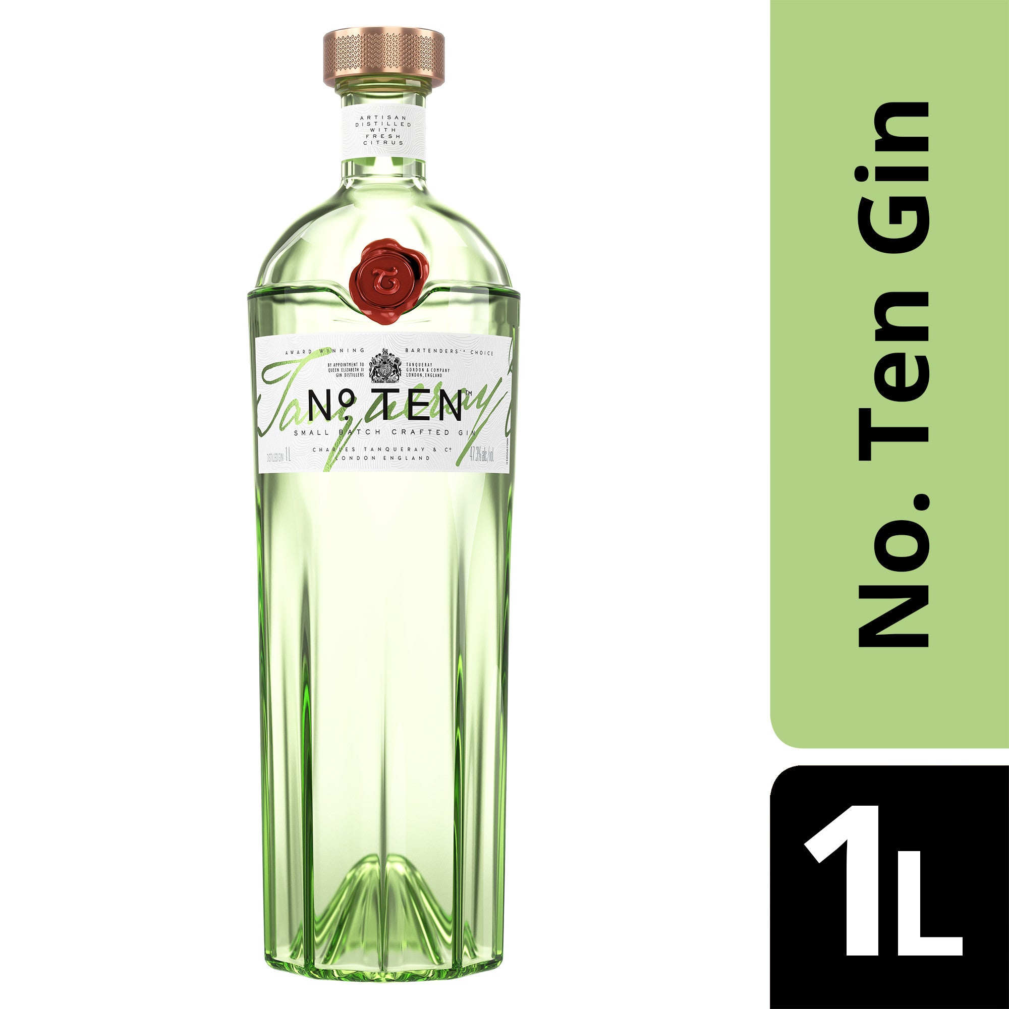 Tanqueray Tanqueray Gin No Ten 1 L - Captain Caskwell