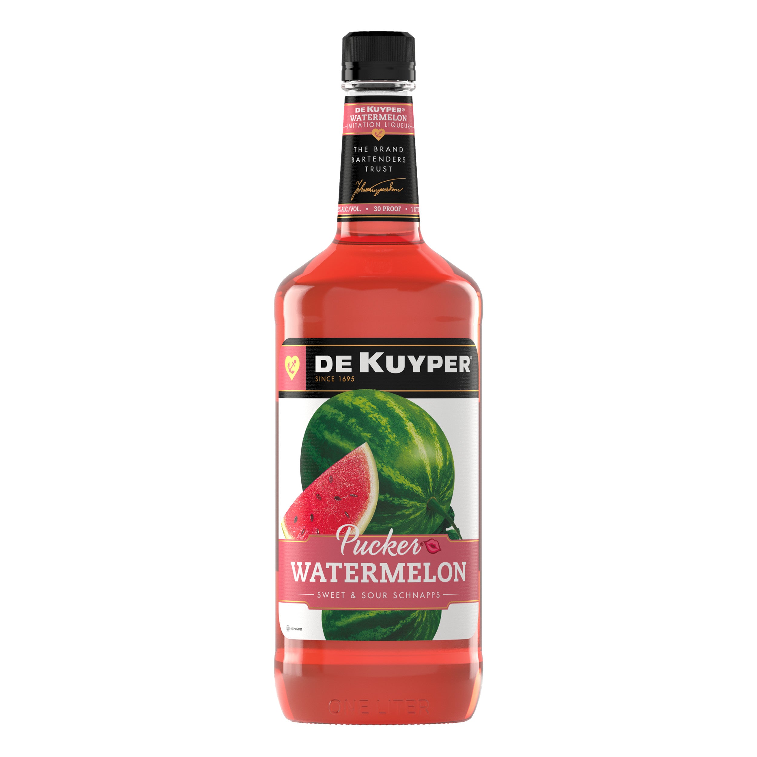 De Kuyper Pucker Watermelon 1L - Captain Caskwell