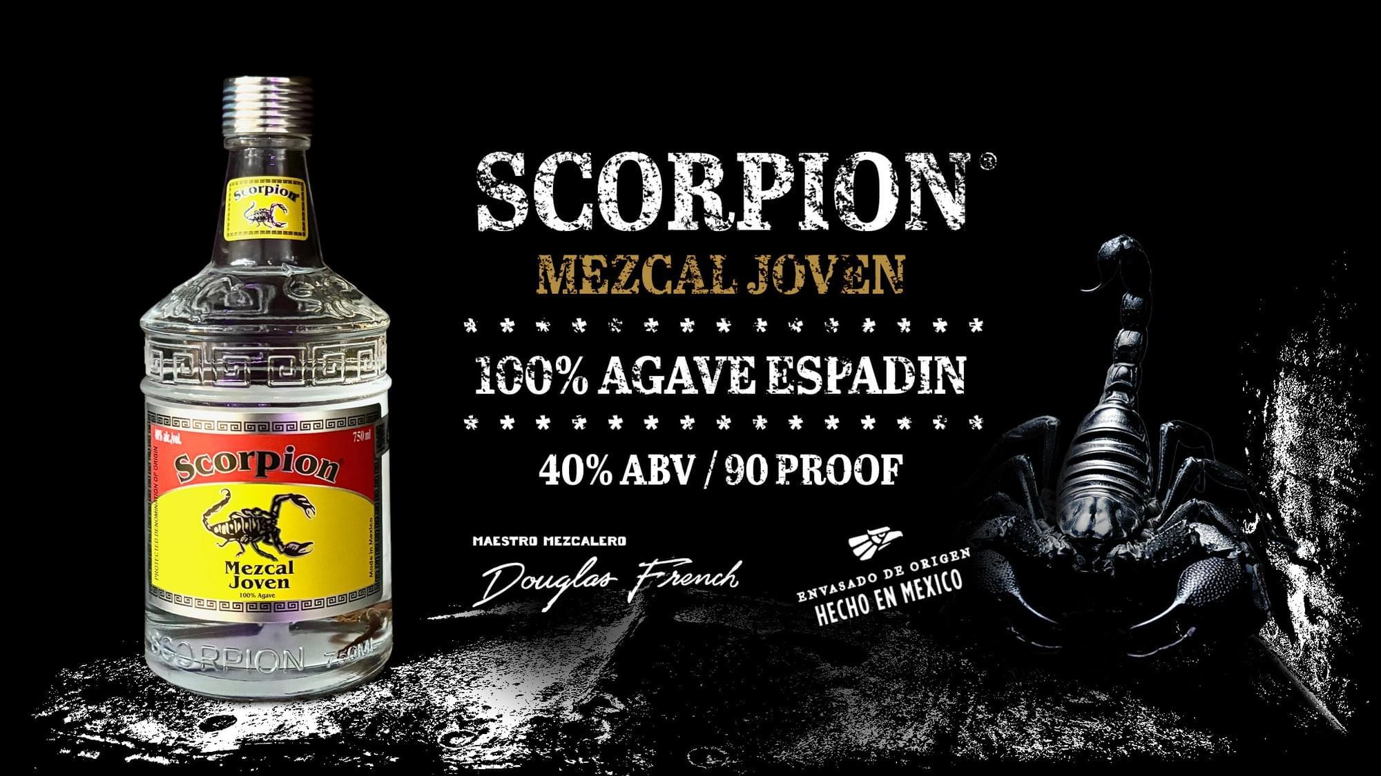 Scorpion Mezcal Silver Joven 100% Agave 750ml