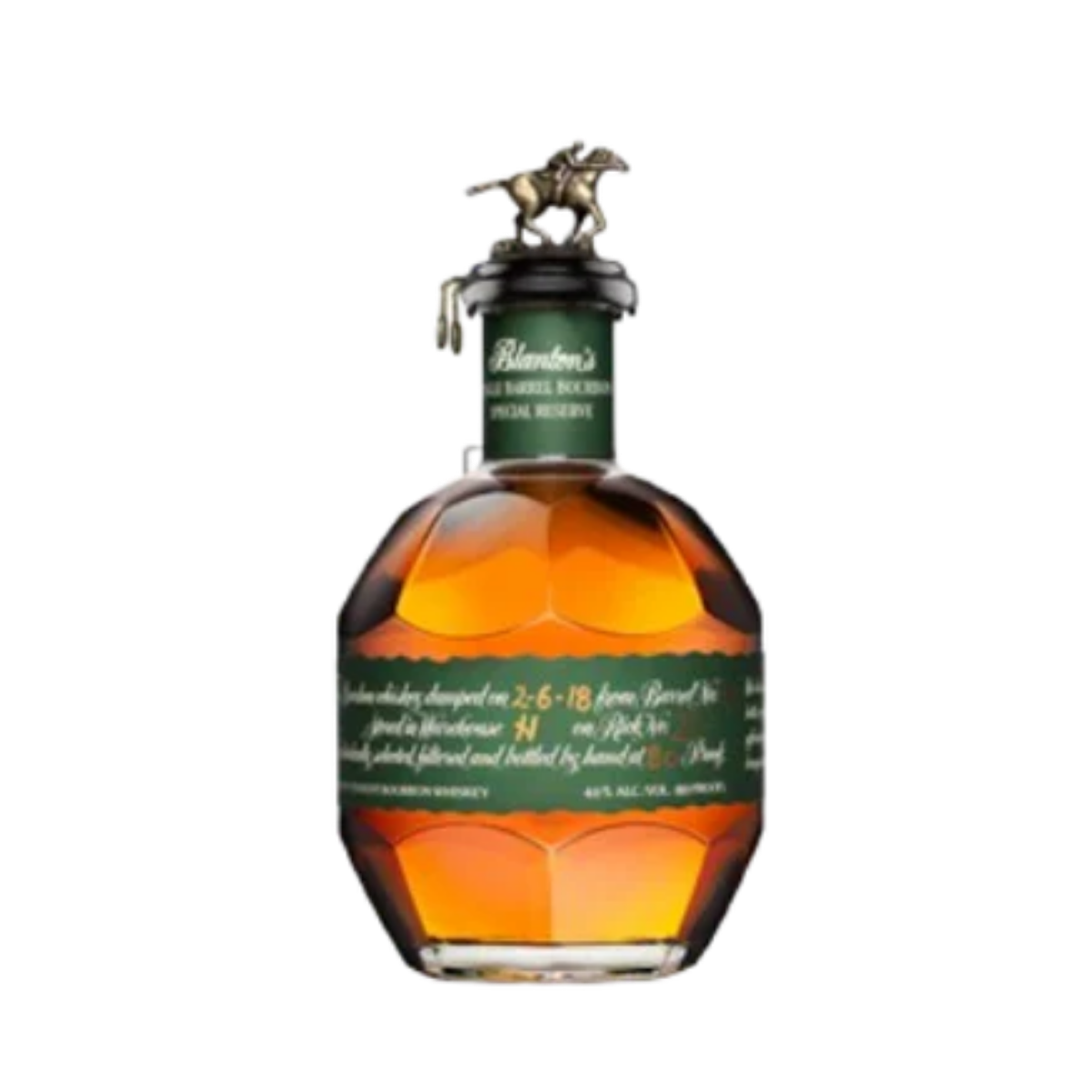 Blanton's Green Label Special Reserve Single Barrel Bourbon Kentucky Straight 700 ml - Captain Caskwell