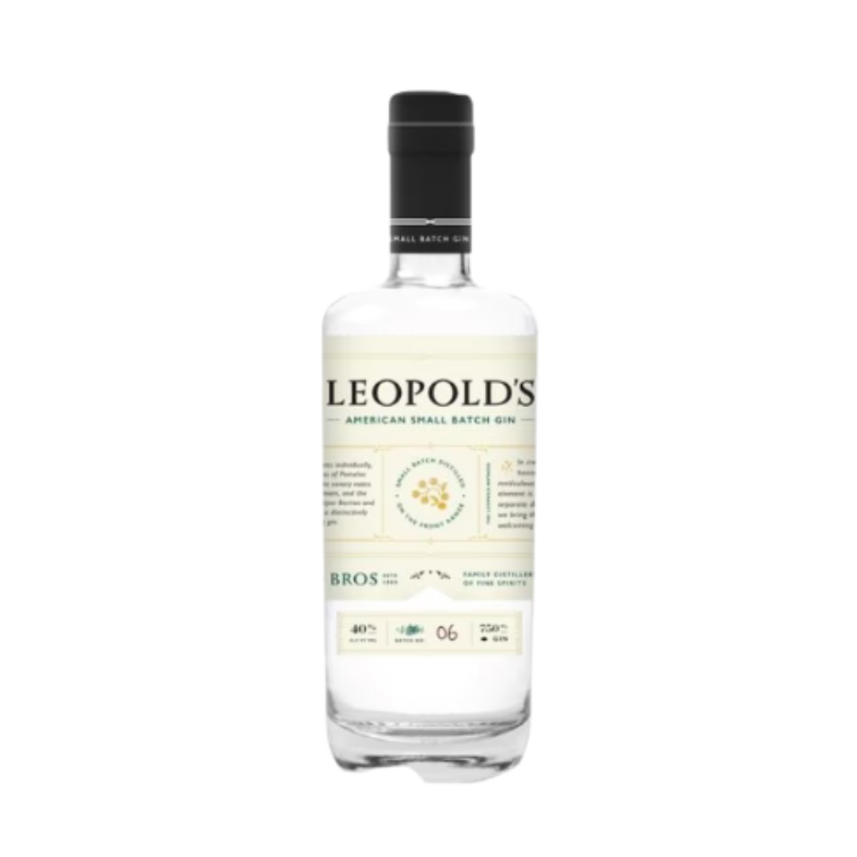Leopold American Small Batch Gin 750 ml - Captain Caskwell