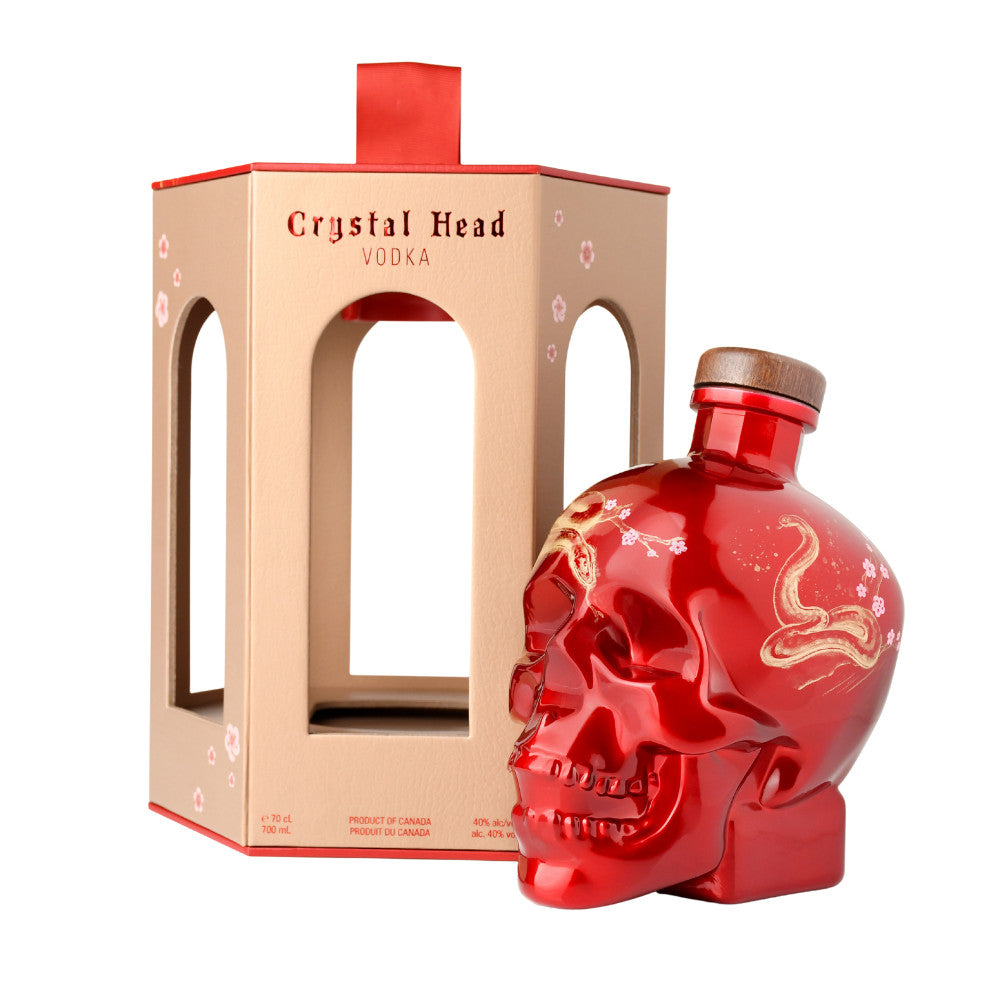 Crystal Head Limited Edition Lunar Year Of The Snake with Lantern 2025 700 ml - Captain Caskwell