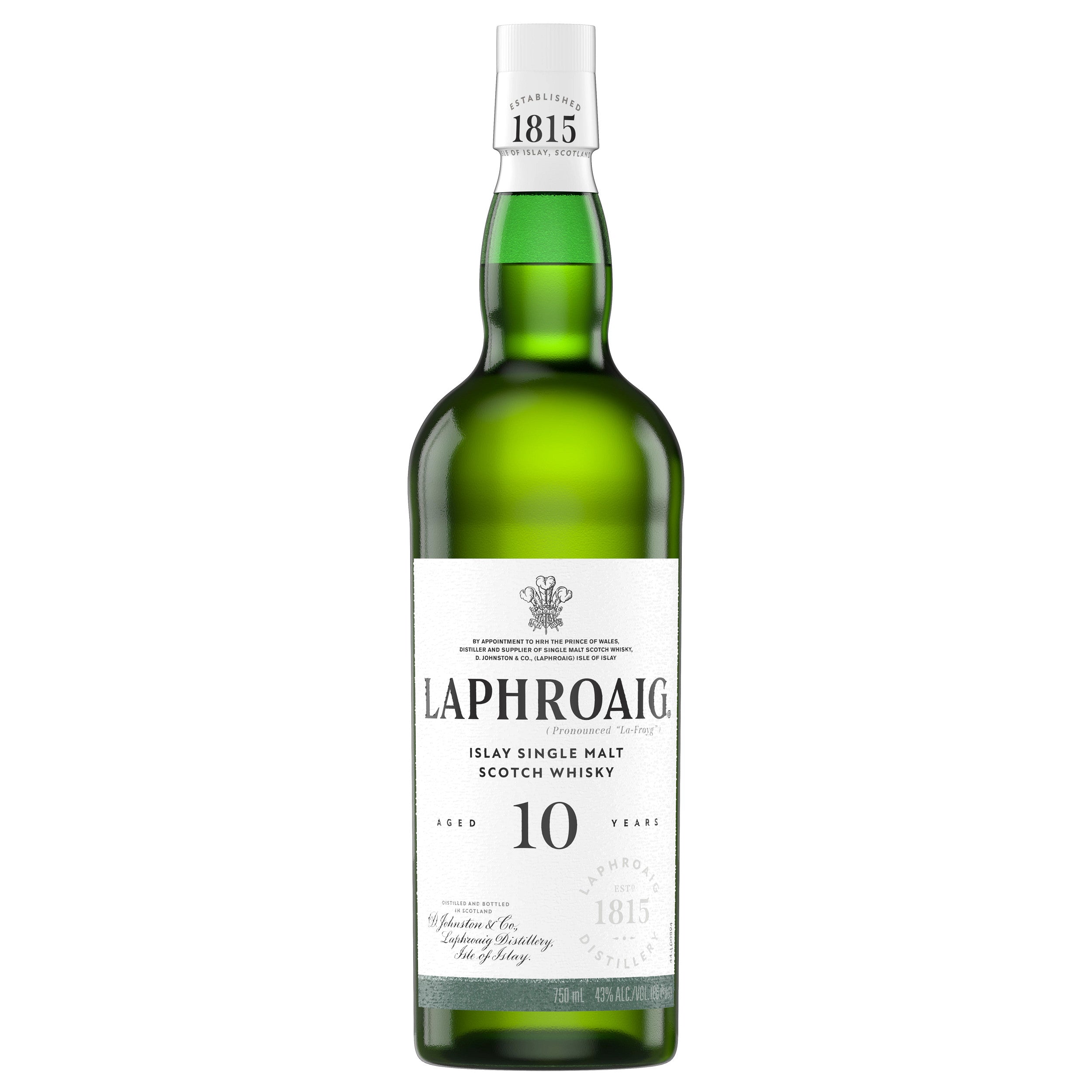 Laphroaig Single Malt Scotch 10 YR 750 ml - Captain Caskwell