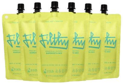 Filthy Margarita Mix (6 pack) 6x237ml - Captain Caskwell
