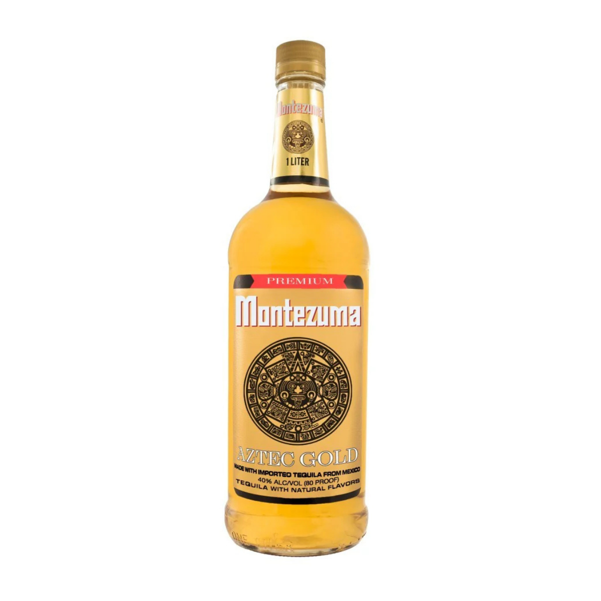 Montezuma Aztec Gold Tequila 1L - Captain Caskwell