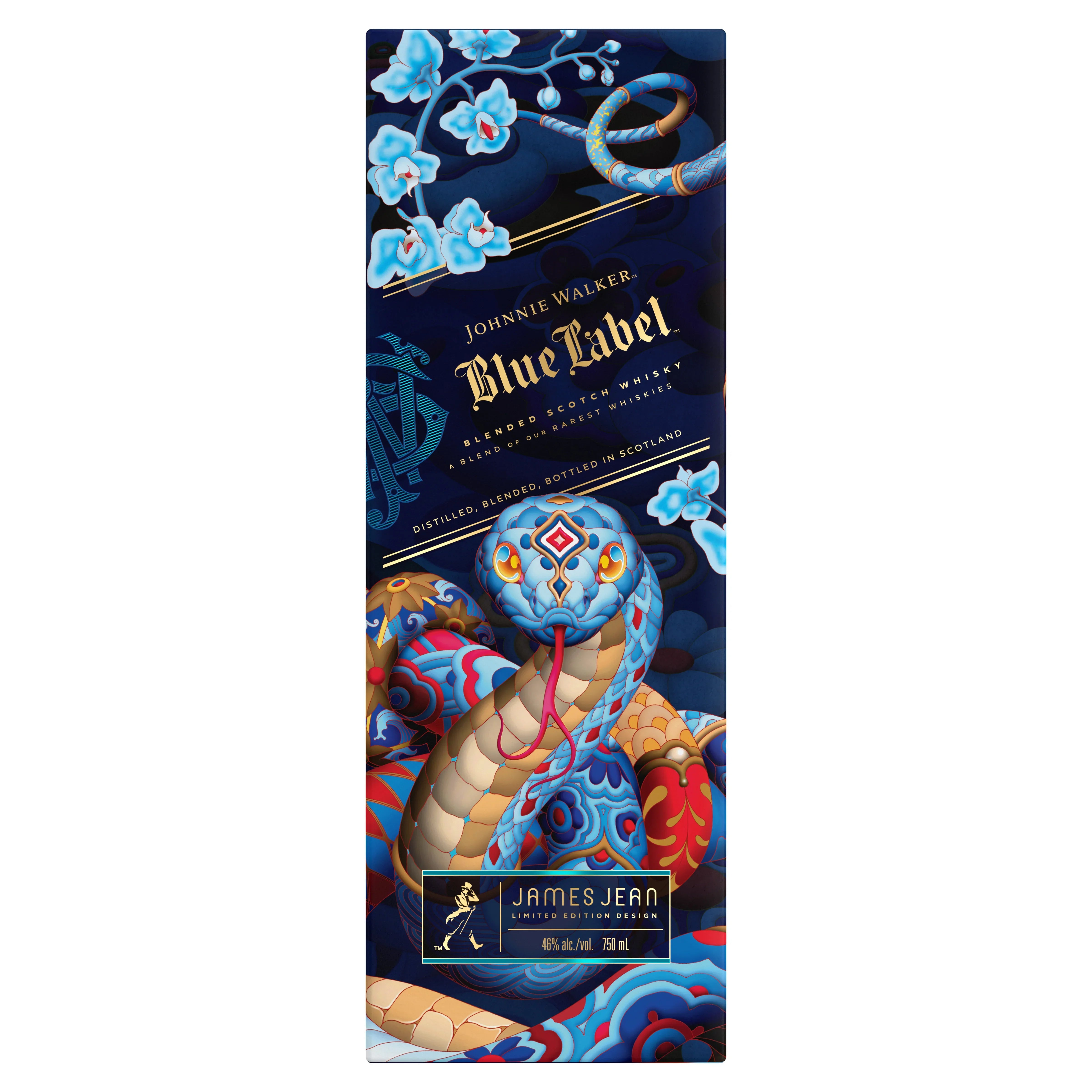 Johnnie Walker Blue Label Year of the Snake 2025 Limited Edition 750 ML - Captain Caskwell