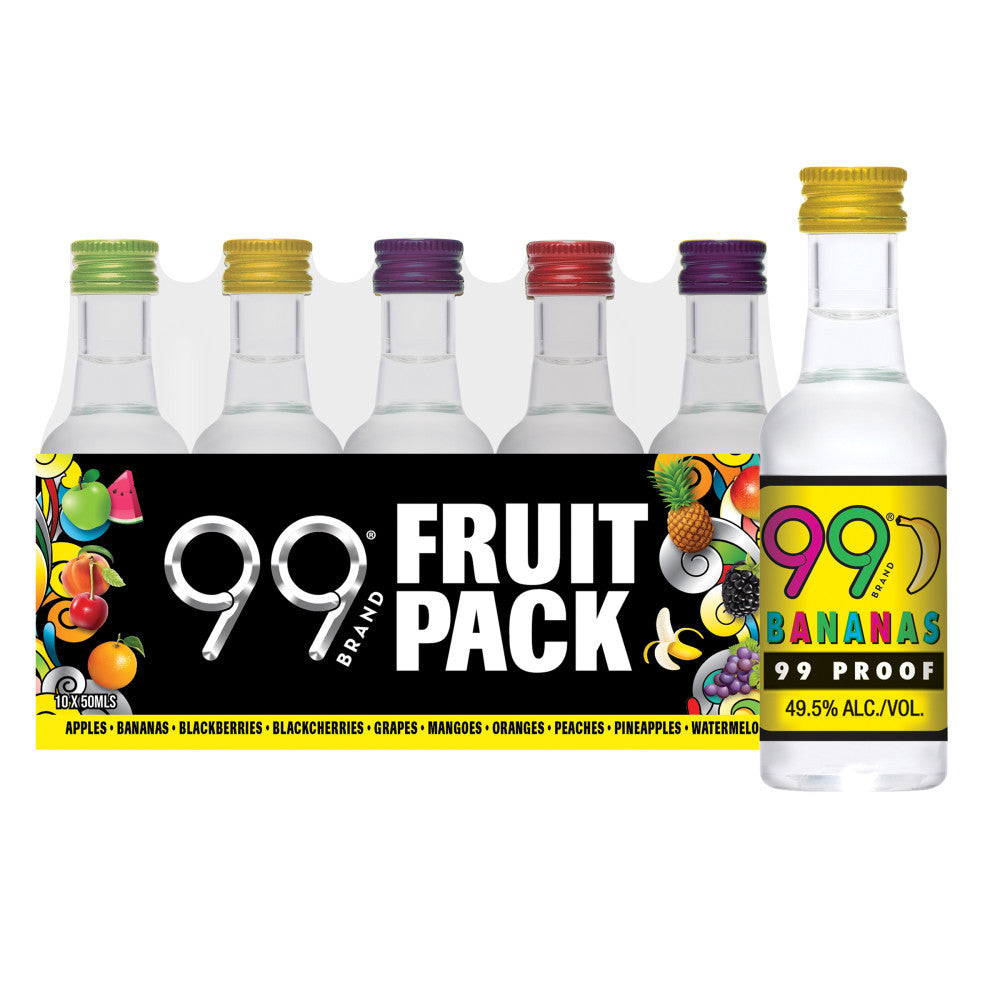 99 Brand Fruit Flavor Party pack (10 pack) 50ml - Captain Caskwell