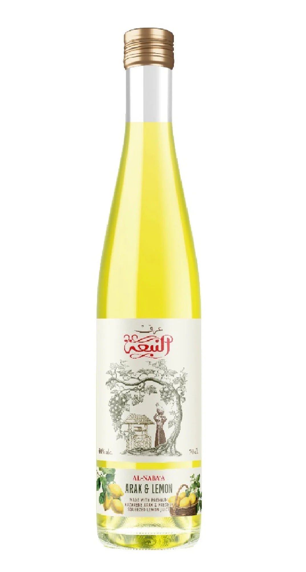 Al Nabaa Craft Cocktail Arak & Lemon 700ml