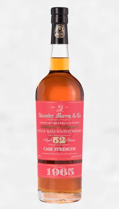 Alexander Murray & Co Highland Distillery Cask Strength Single Malt Scotch Whisky 52 year 750 ml