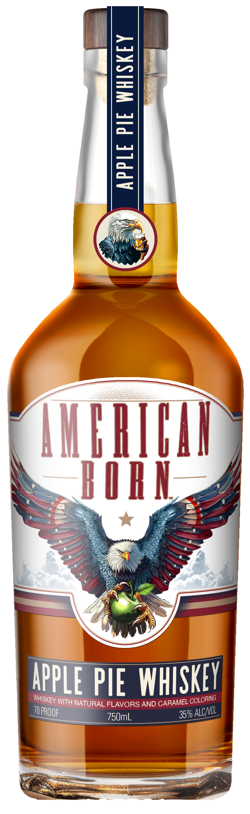 American Born Apple Whiskey 750ml