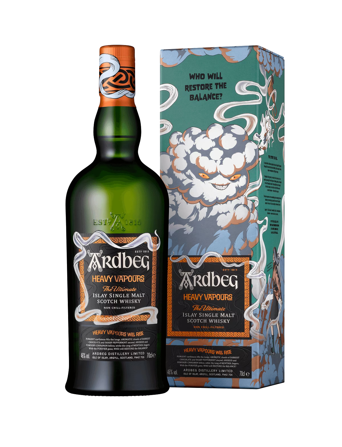 Ardbeg Heavy Vapours The Ultimate Islay Single Scotch 750 ml - Captain Caskwell