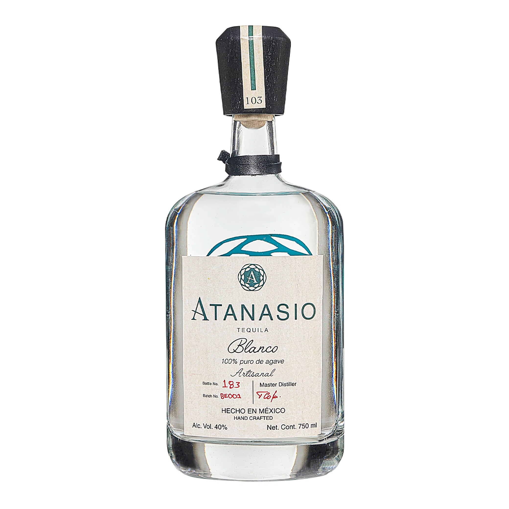 Atanasio Tequila Blanco 750 ml