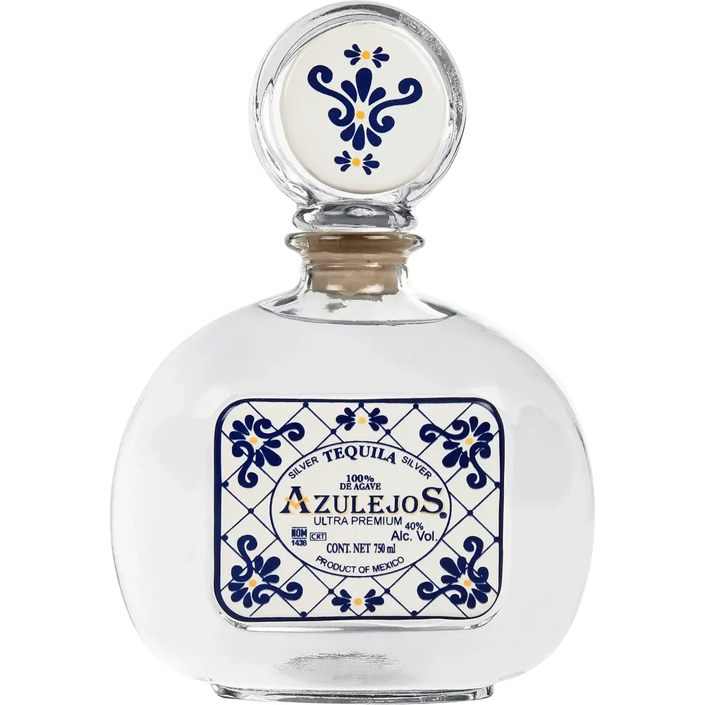 Azulejos Blanco Glass w Ceramic Label 750 ml