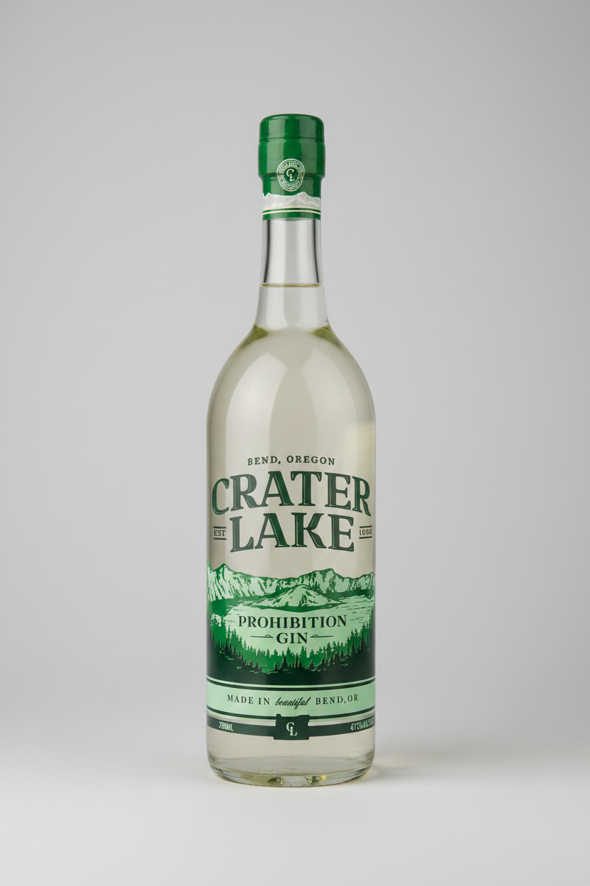 Crater Lake Prohibition Gin 750